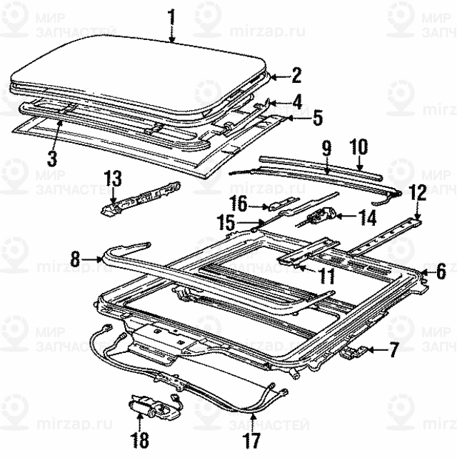 Зубчатая рейка Л
 BMW 54138108869
