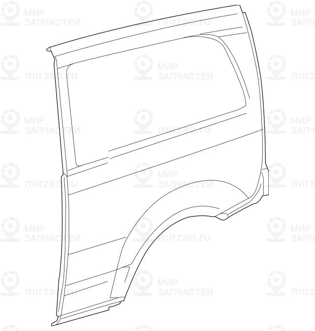 Запчасть Mercedes-Benz A4476302700