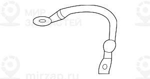 Минусовой Провод Аккумуляторной Батареи
 BMW 61128796284