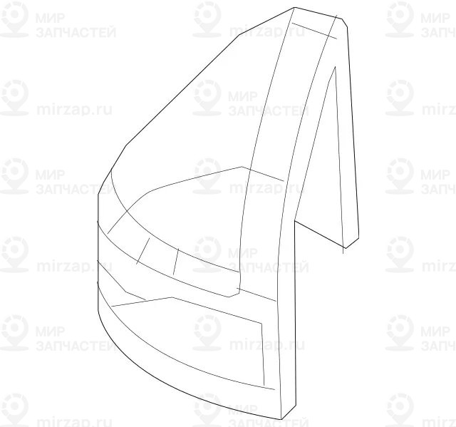 Запчасть Mercedes-Benz A44781100009051