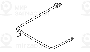 Плюсовой провод батареи
 BMW 61129207521