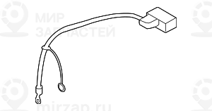 Плюсовой провод аккумуляторной батареи
 BMW 61129217031