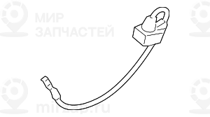 Провод акб плюс, заглубленный
 BMW 61129277916