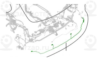 К-т проводов pdc зд
 BMW 61129306090