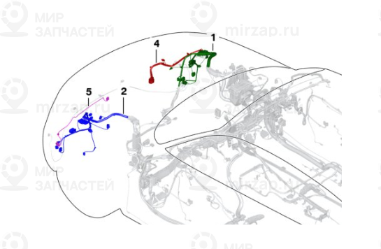 Ремонтный пучок проводов л пд
 BMW 61129315898