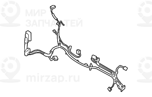 Жгут проводов двери водителя
 BMW 61129323452