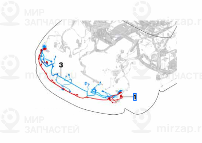 К-Т Проводов Переднего Бампера
 BMW 61129832596