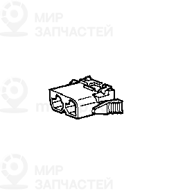Корпус вилки разъема
 BMW 61131378401