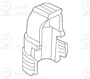 Крышка плюсового вывода аккумулятора
 BMW 61138371017