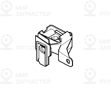 Плюсовой вывод в моторном отсеке 1 POL.
 BMW 61138387540
