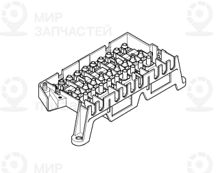 Корпус предохранителя 8-секц.
 BMW 61138387544