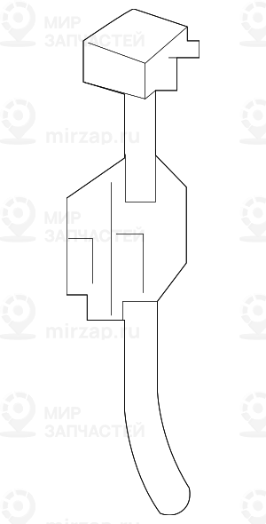 Кабельный бандаж с держателем L=200MM
 BMW 61139200225