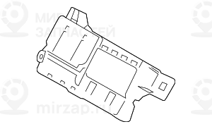 Stromverteiler Hinten
 BMW 61148706212
