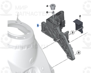 Verteiler Fremdstartstгјtzpunkt
 BMW 61149356159