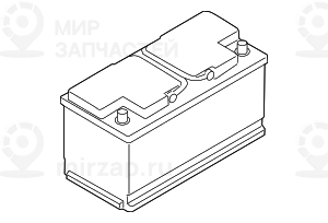 Original Bmw Efb-Batterie
 BMW 61218720722