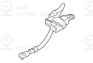 Batteriekabel Minus Ibs
 BMW 61219117877