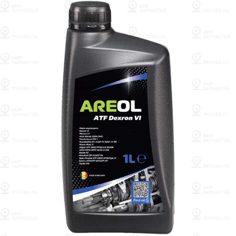 Areol Dexron Vi (1L)_Жидкость Гидравлическая!\ Mb 236.41, Gm Dexron Vi
 AREOL AR081