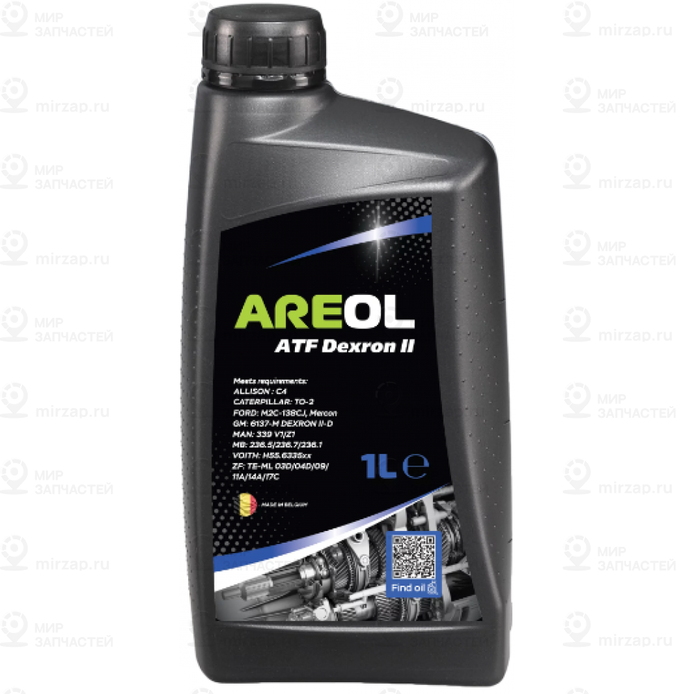 Areol Dexron Iid (1L)_Жидкость Гидравлическая!\ Gm Dexron Ii D, Mb 236.1, Man 33
 AREOL AR088