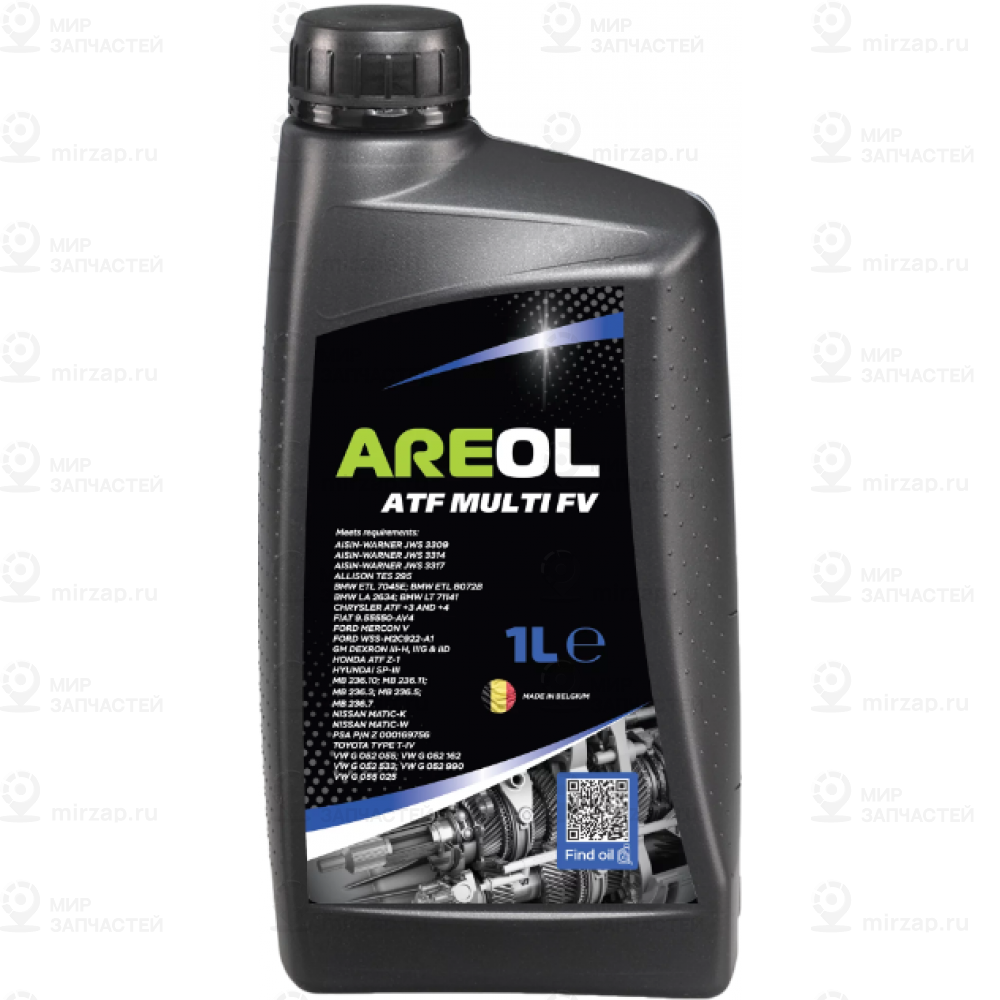 Areol (1L)_Жидкость Гидравл. Для Гур, Atf! Cинт., Желтая, Аналог Febi 14738\ For
 AREOL AR109