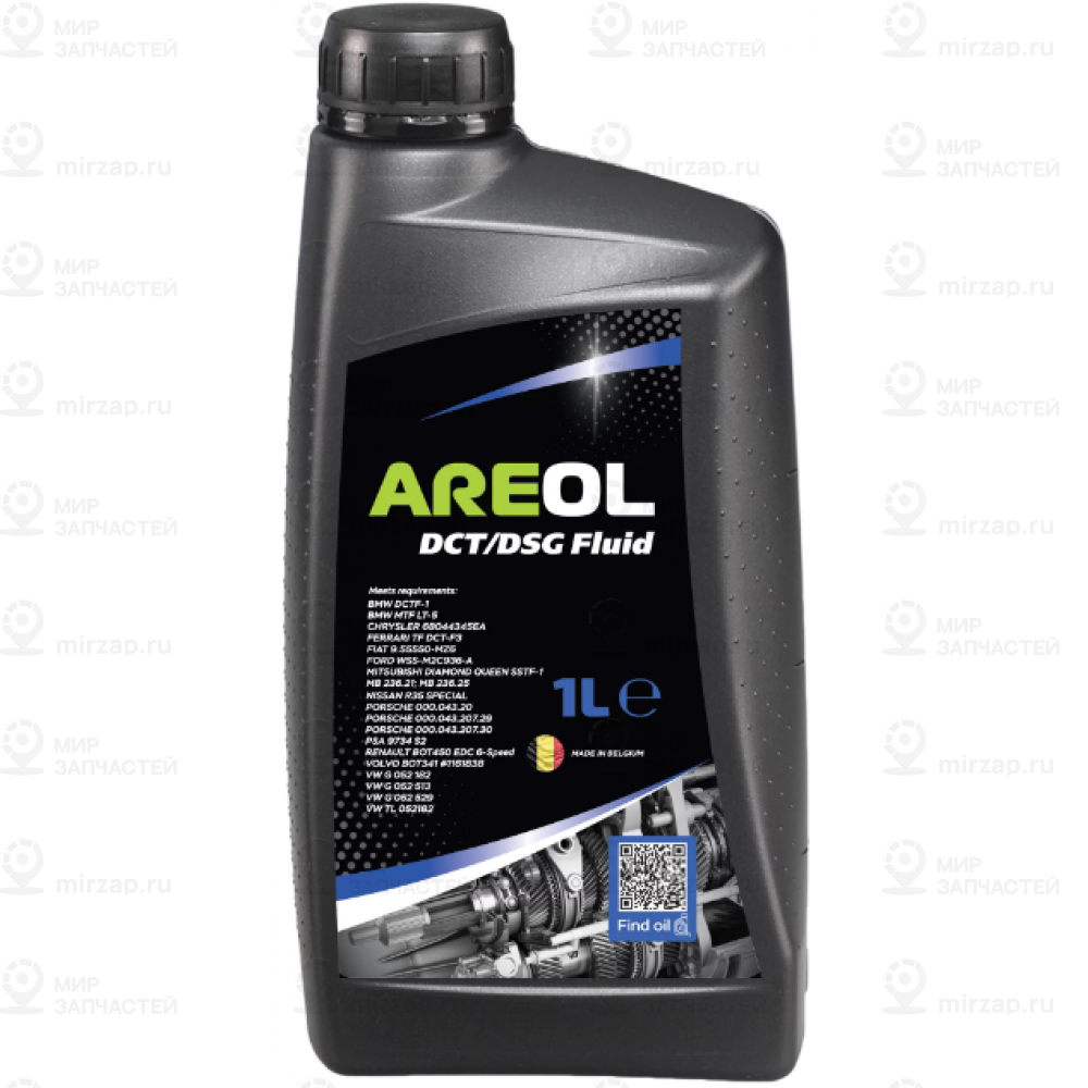 Areol (1L)_Масло Трансмиссионное Для Dsg Кпп Tl52182! Синт., Желтое, Аналог Febi
 AREOL AR111
