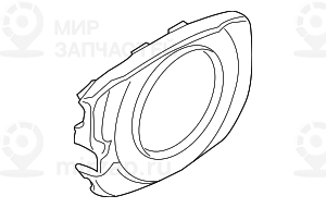Облицовка передней части
 BMW 61316947773