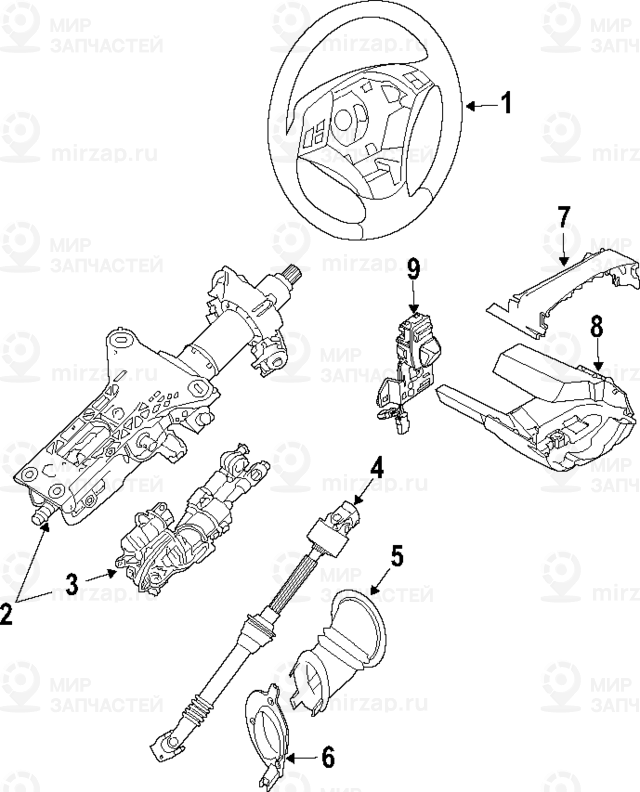 Облицовка нижняя часть
 BMW 61316947783