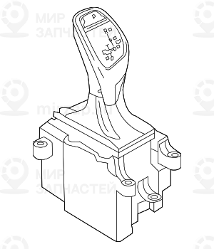 Gangwahlschalter
 BMW 61317950400