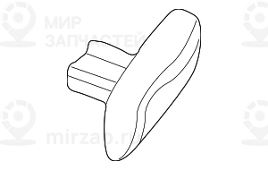 Крышка кнопки заднего стекла
 BMW 61318372074
