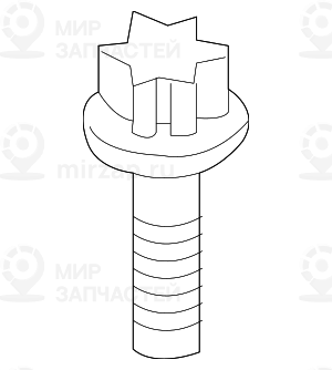Винт Torx
 BMW 61318380482