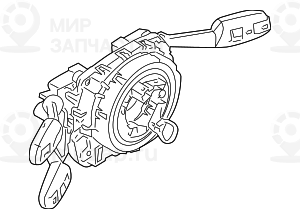 Коммутационный центр в рулевой колонке
 BMW 61319169754
