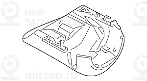 Нижняя облицовка рулевой колонки LHZ
 BMW 61319174346