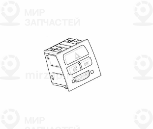 Выключатель ЦЗ/ав.свет.сигнализации/DTC
 BMW 61319196714