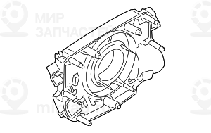 Коммутационный центр в рулевой колонке
 BMW 61319204503