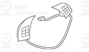 Переключатель на м/функц.рулевом колесе
 BMW 61319239906