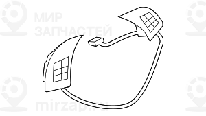 Переключатель на м/функц.рулевом колесе
 BMW 61319239910
