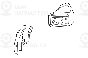 К-т двухпозиционного выключателя
 BMW 61319242983