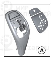 Рем.к-т накладок перекл.выбора передач
 BMW 61319252139