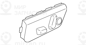 Переключ.регулир.сиденья пер.пассажира
 BMW 61319276616