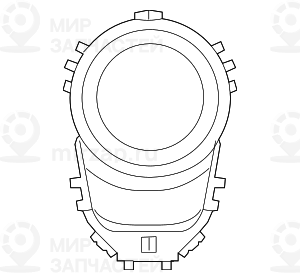 Schalter Start/Stop
 BMW 61319869563