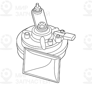 Фанфарн.звуковой сигнал ВЧ
 BMW 61336935987