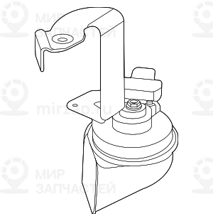 Фанфарн.звуковой Сигнал Вч
 BMW 61337214930