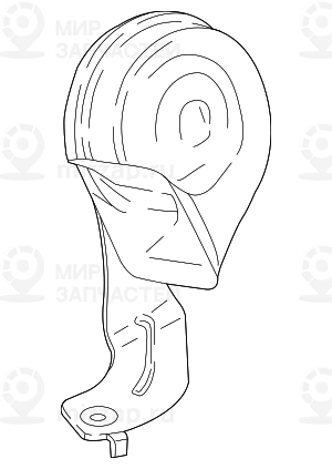 Fanfare Tiefton
 BMW 61337404430