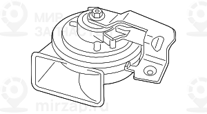 Fanfare Tiefton
 BMW 61337492206