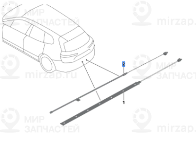 Провод Датчика Smart Opener Нж
 BMW 61358494949