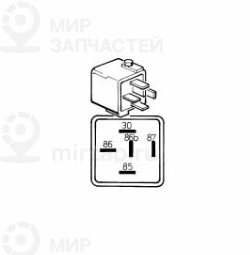 Диодное реле
 BMW 61361391397