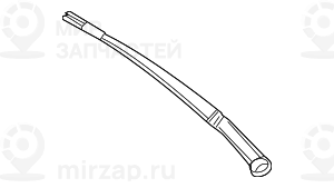 Рычаг стеклоочистителя сторона водителя
 BMW 61613453533