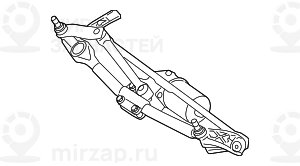 Система стеклоочистителей в сборе
 BMW 61617161711