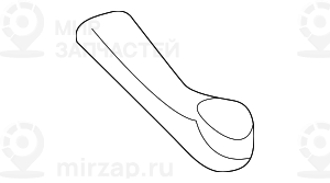 Защитный колпачок рычага стеклоочист. Л
 BMW 61618161491