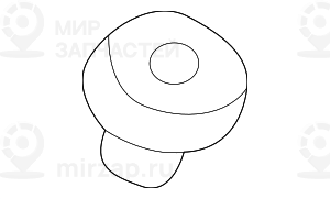 Уплотн.прокладка оси стеклоочистителя Л
 BMW 61618169254