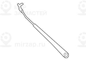 Wischarm Beifahrerseite
 BMW 61619479245